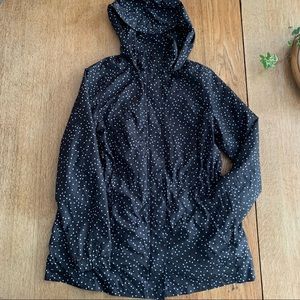 A New Day Polka Dot Rain Jacket
